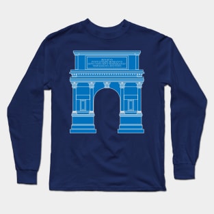 Arch of Titus (blue) Long Sleeve T-Shirt